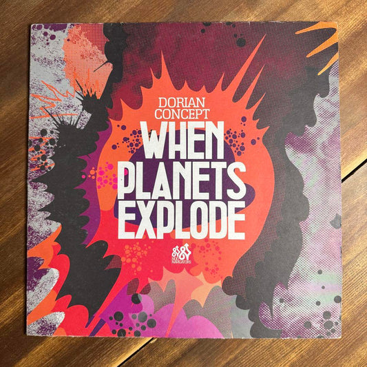 Dorian Concept When Planets Explode LP VG Used Electronic Jazz Record