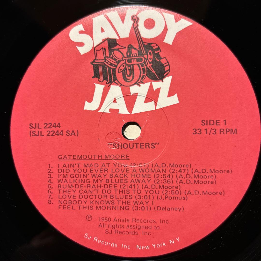 V.A The Shouters Rhythm & Blues US 2LP Savoy Records Jazz Blues 1980 Used