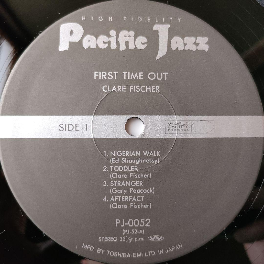 Fisher First Time Out Jazz LP Record Japan Domestic Edition with OBI Excellent