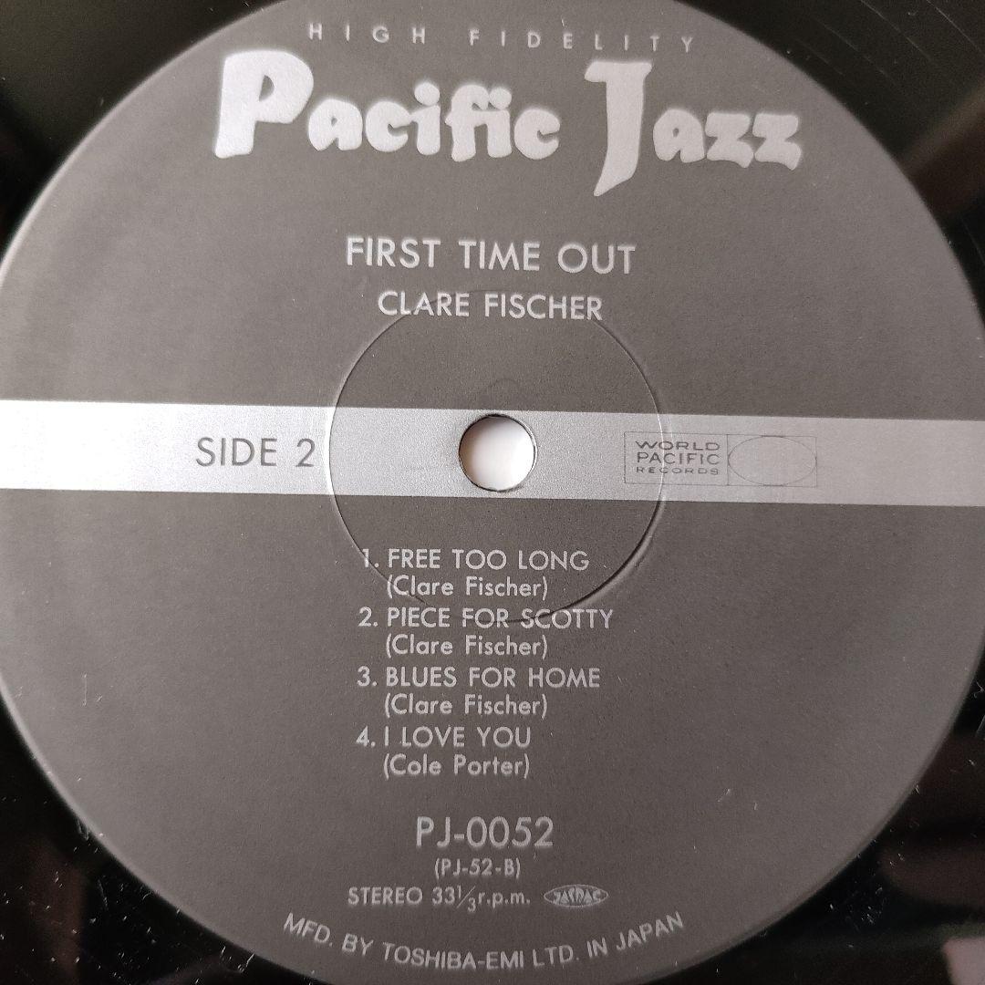 Fisher First Time Out Jazz LP Record Japan Domestic Edition with OBI Excellent