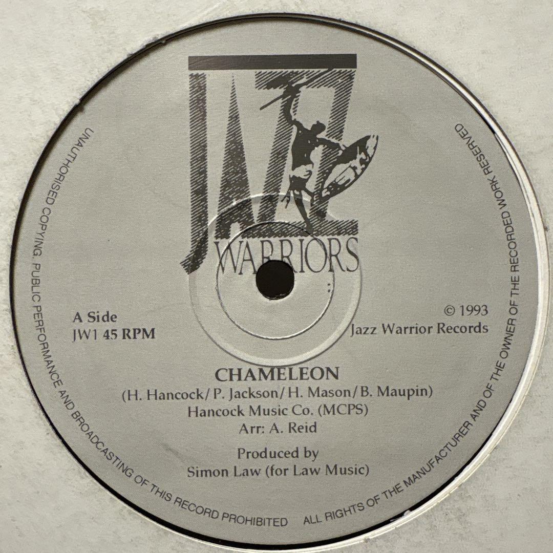 Jazz Warriors Herbie Hancock Chameleon Cover Acid Jazz Vinyl Record