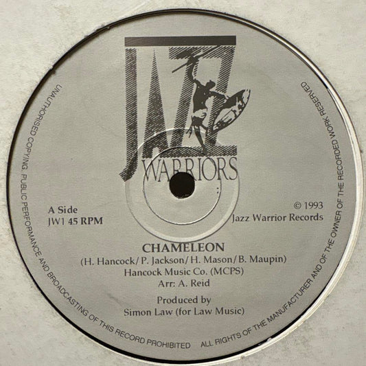Jazz Warriors Herbie Hancock Chameleon Cover Acid Jazz Vinyl Record