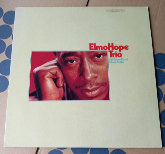 Elmo Hope Trio Jazz Vinyl Record Contemporary Label Used Music Collection