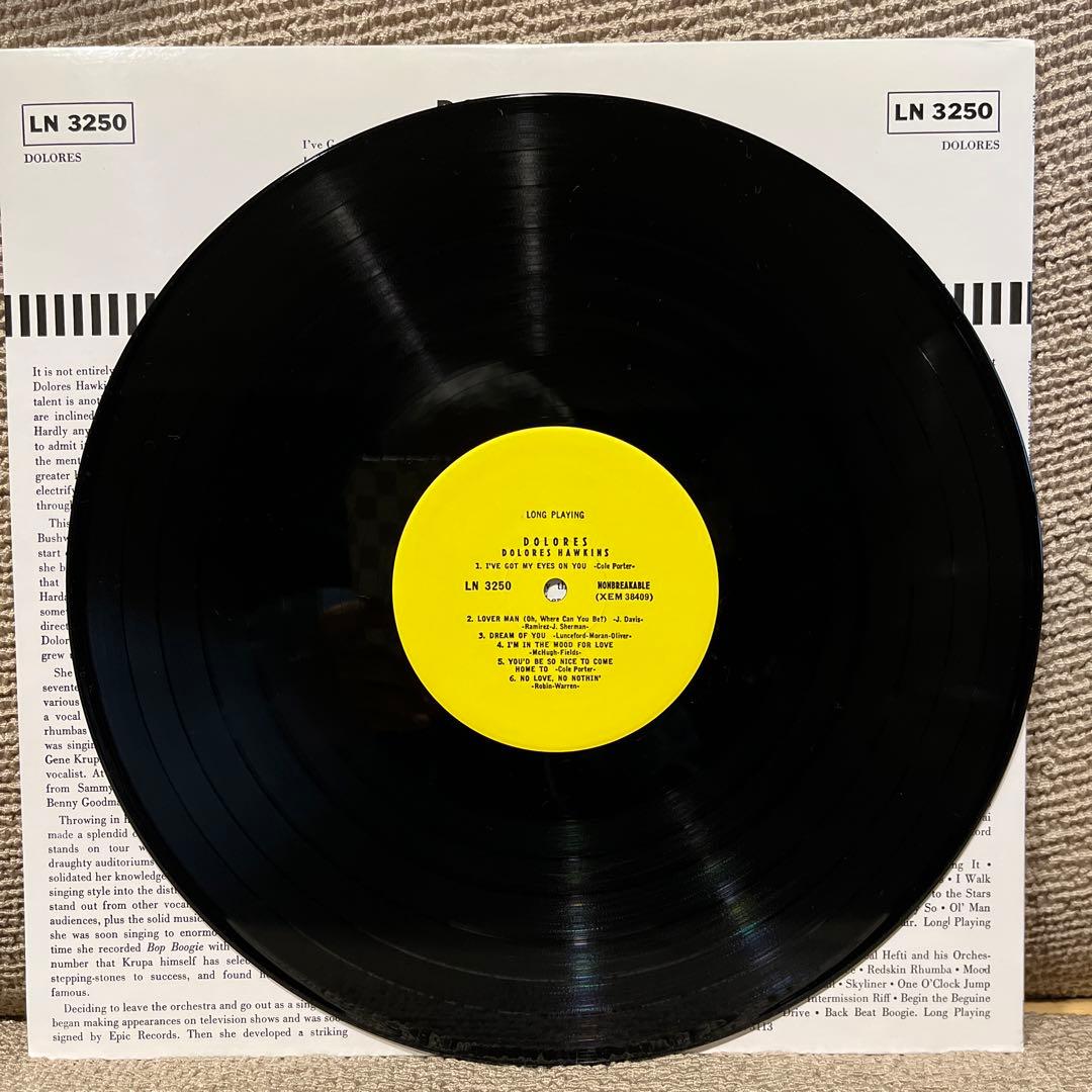 Dolores Hawkins LP Record Jazz Vocal No OBI Used