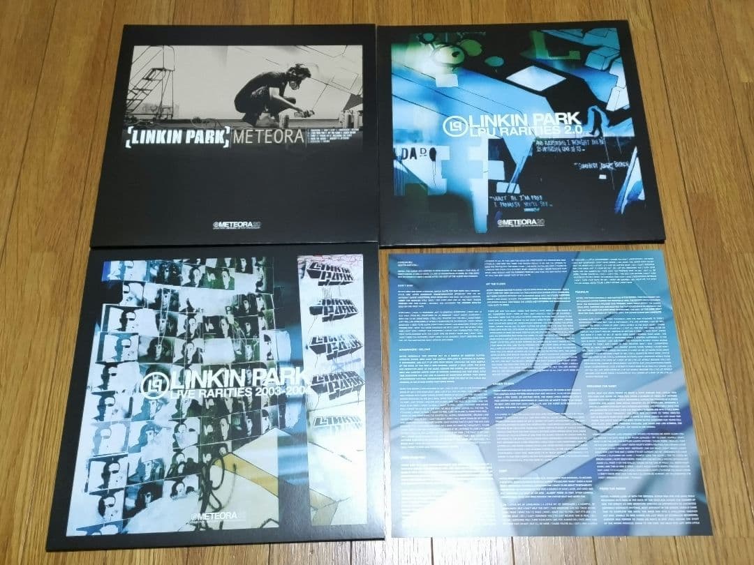 Linkin Park Meteora 20th Anniv Deluxe 4LP Vinyl Box New Unplayed