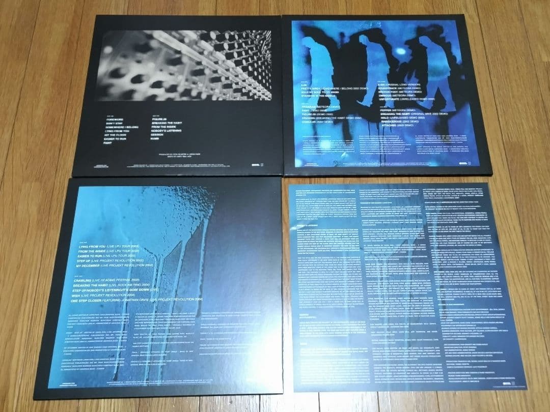 Linkin Park Meteora 20th Anniv Deluxe 4LP Vinyl Box New Unplayed