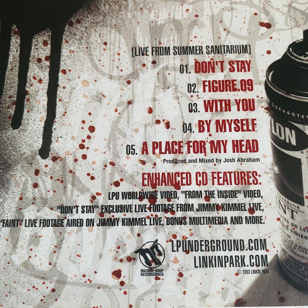 Linkin Park Underground 3 Fan Club Limited Edition CD 2003 Not for Sale