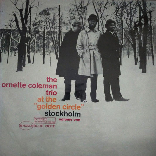Ornette Coleman Trio Stockholm Jazz LP Vinyl Record with Sleeve & Notes Used