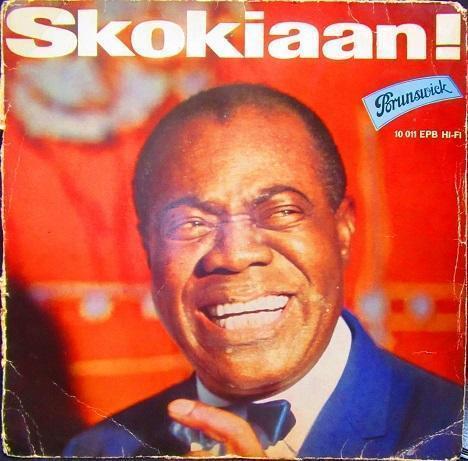 Louis Armstrong German Original Jazz Vinyl 1961 Rare Record Pair