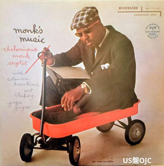 Thelonious Monk Septet Monk's Music US Mono OJC 1957 Jazz Record