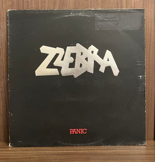 Zzebra Panic Jazz Rock LP Vinyl Record Hairline + Jacket Good Condition