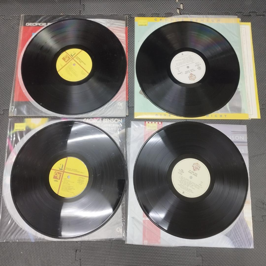 George Benson LP Records 4PCS Used Jazz Vinyl Collection