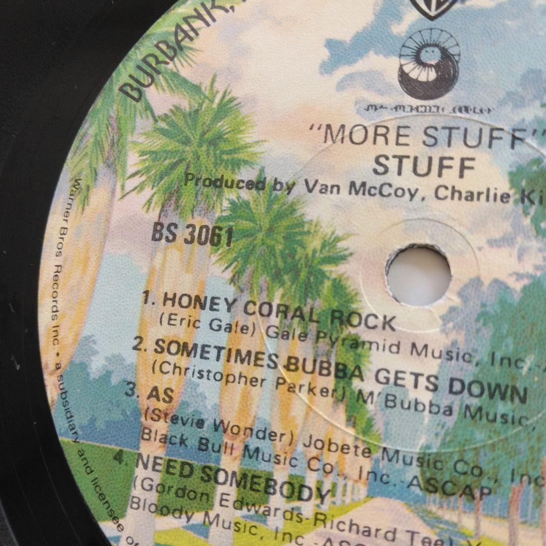 Van McCoy Staff More Stuff Bs3061 1977 US Orig Jazz Soul Vinyl Record Without D