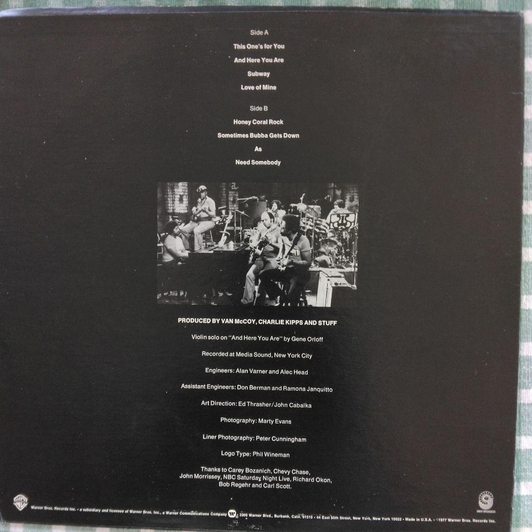 Van McCoy Staff More Stuff Bs3061 1977 US Orig Jazz Soul Vinyl Record Without D